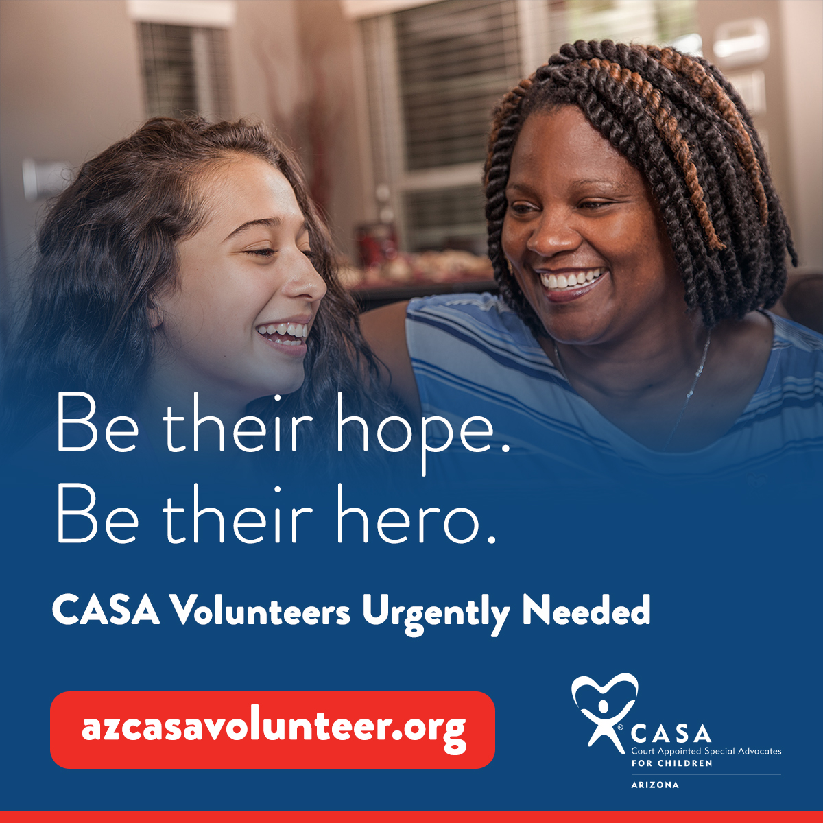 Lend Your Voice. Become a CASA Volunteer | CASA Arizona